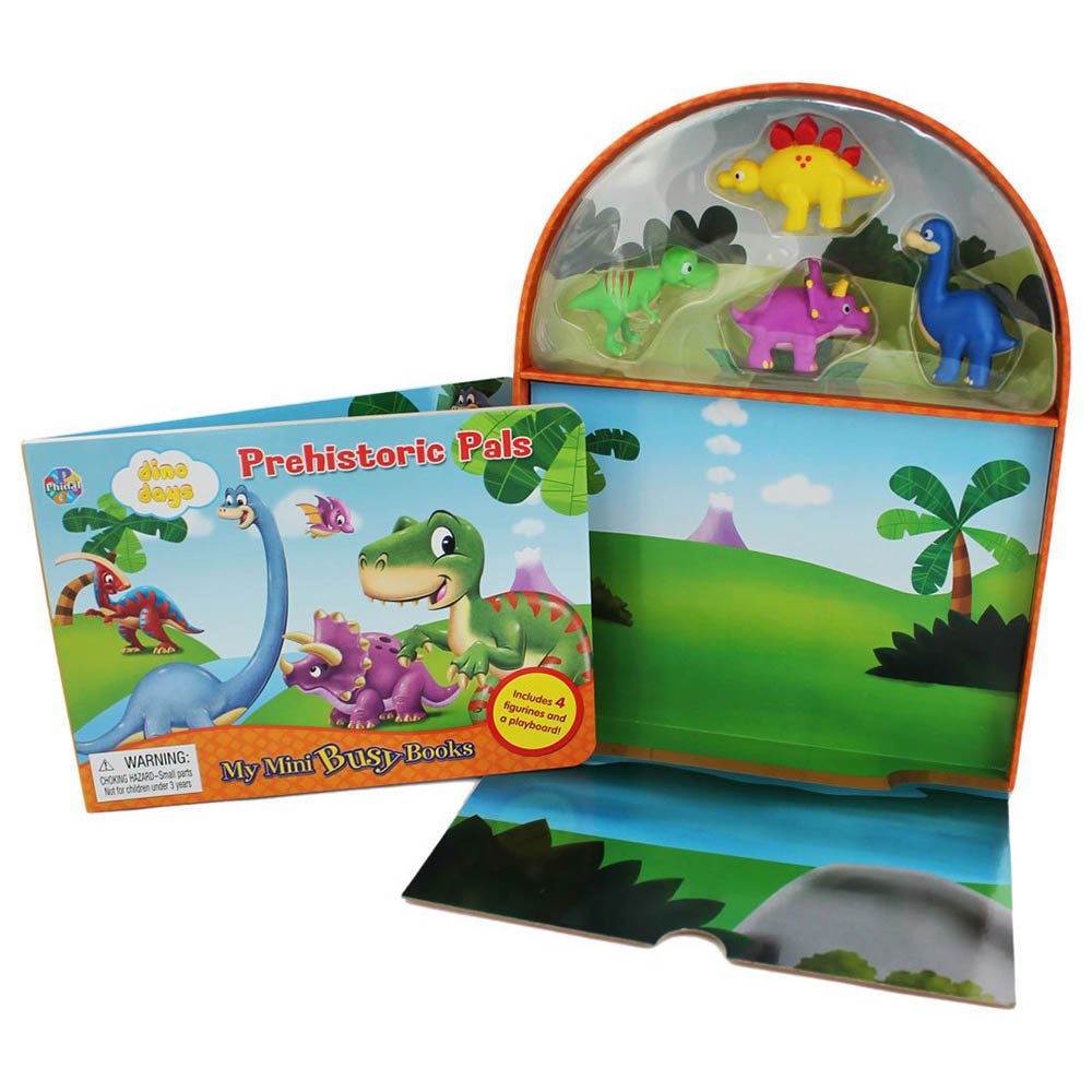 Phidal Dinos Mini Busy Book