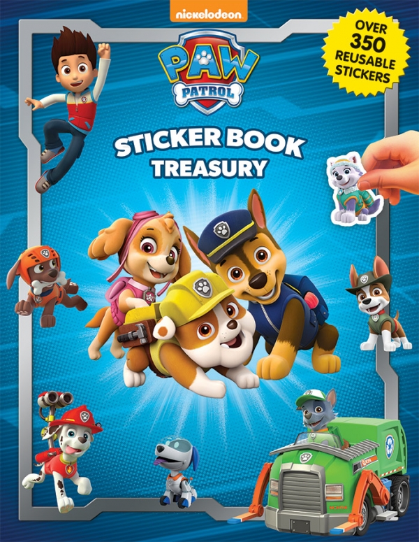 Phidal Nick Paw Patrol Sticker Book Treasury