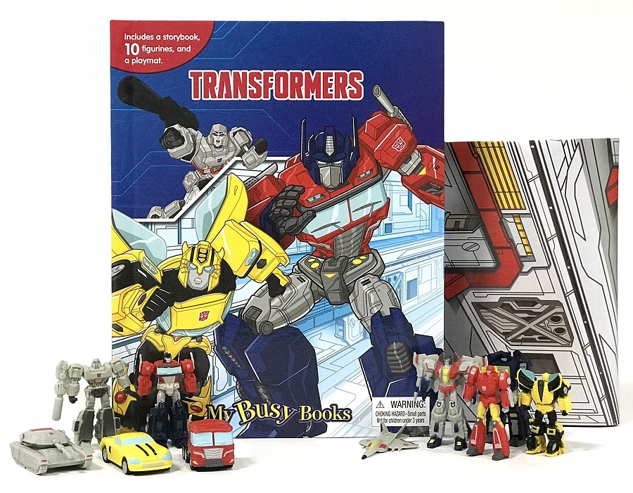 Phidal Hasbro Transformers My Busy Book