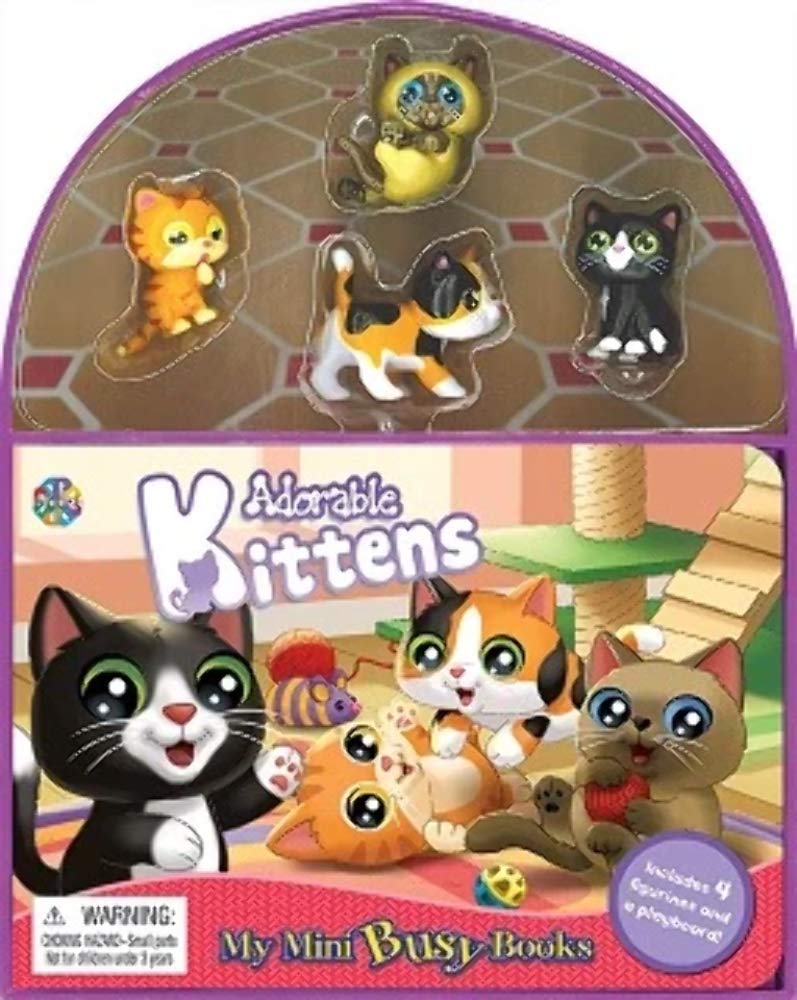 Phidal Adorable Kittens Mini Busy Books