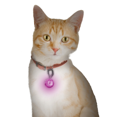 NiteIze Petlit Led Collar Light Jewel Pink