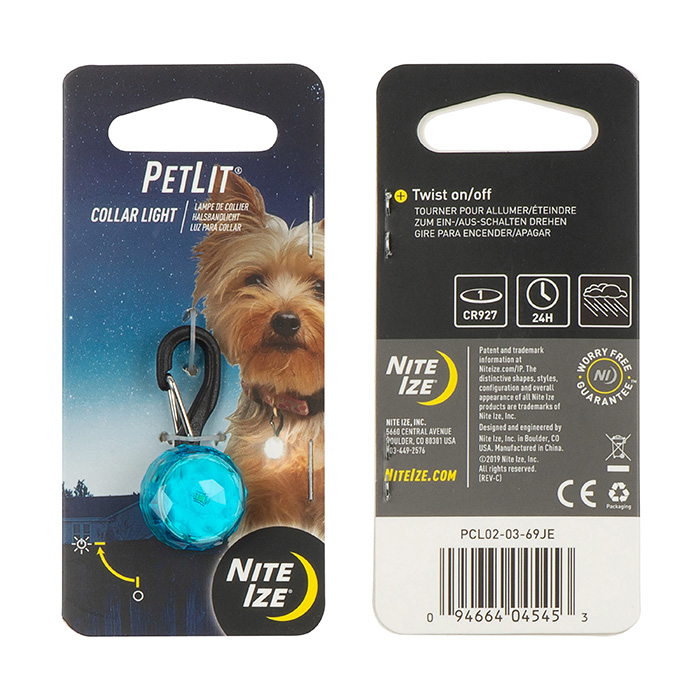 NiteIze Petlit Led Collar Light Jewel