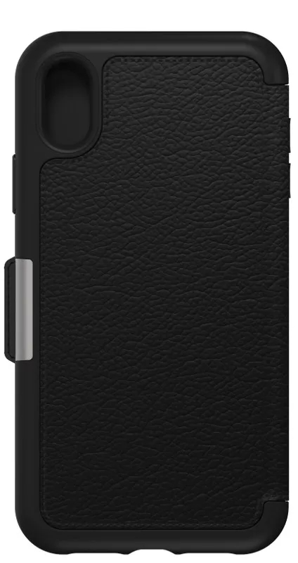 OtterBox Strada Folio Series For Apple iPhone XR, Shadow Black Case