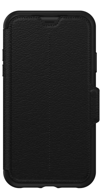 OtterBox Strada Folio Series For Apple iPhone XR, Shadow Black Case