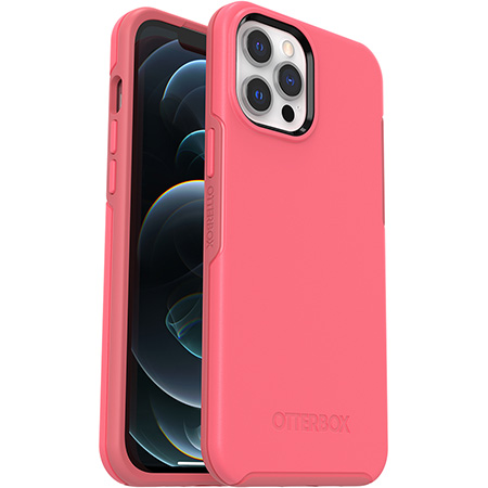 OtterBox iPhone 12 Pro Max Symmetry Series + Case with MagSafe - Rose