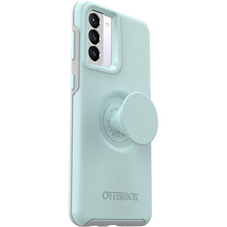 Otterbox Otter+Pop Symmetry Case for Samsung Galaxy S21 Plus 5G - Tranquil Waters - Blue
