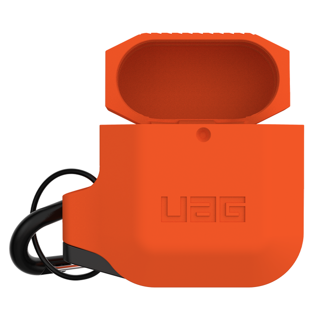 UAG Apple AirPods 1&2 Silicone Case - Orange & Grey