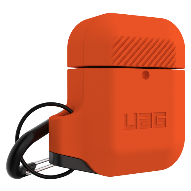 UAG Apple AirPods 1&2 Silicone Case - Orange & Grey