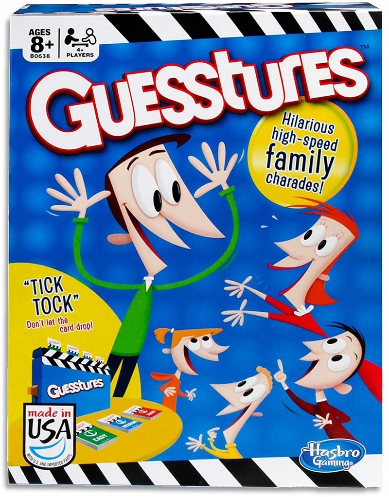 Hasbro Guesstures Card Game