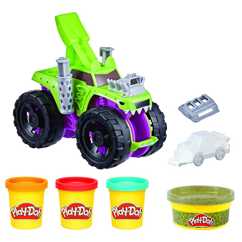 Play-Doh Hasbro Wheels Chompin' Monster Truck Toy