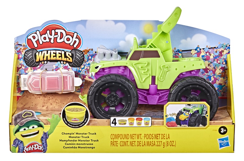 Play-Doh Hasbro Wheels Chompin' Monster Truck Toy