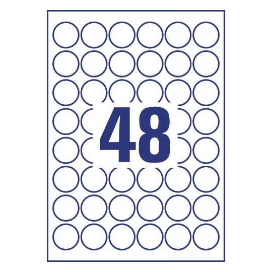 Avery Weatherproof Film Labels, 960 Labels Per 20 Pages - L4716rev-20