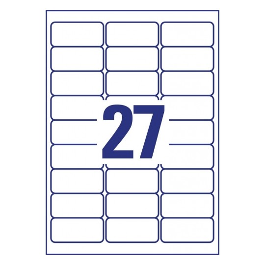 Avery Tamper Proof Labels, 540 Labels Per 20 Pages - L6114-20