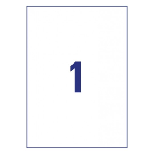 Avery Magnetic Signs, 5 Labels Per 5 Pages - J8867-5