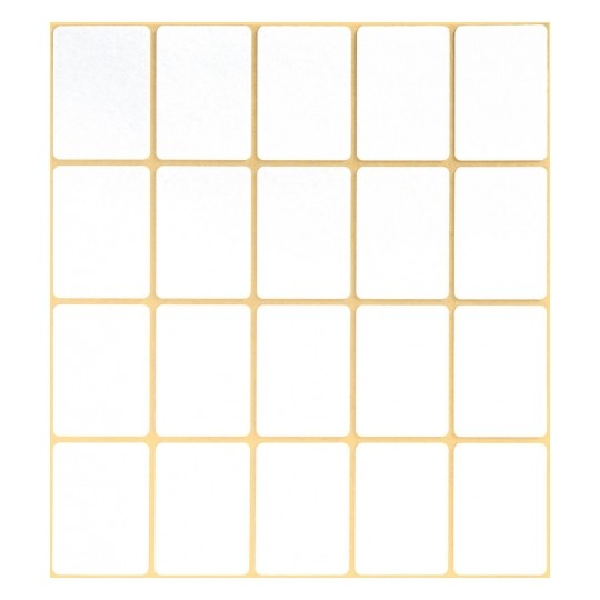Avery Multi Usage Labels,32 x 23 (W x H mm), 560 Labels - 28 Pages - white