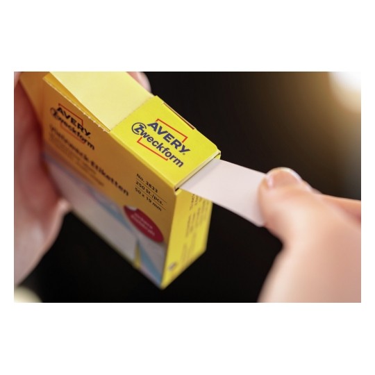Avery Labels for Handwriting With Dispenser, 250 Labels