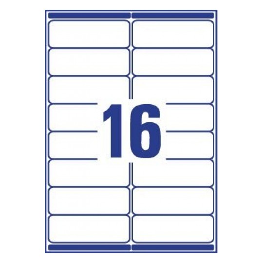 Avery Address Labels for Din Long Envelopes, 99.1 X 33.9 (W X H Mm), White, 640 Labels/ Pack