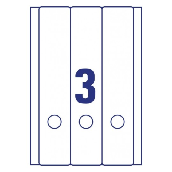 Avery Filing Labels in A4 Sheet, 90 Labels - 30 Pages