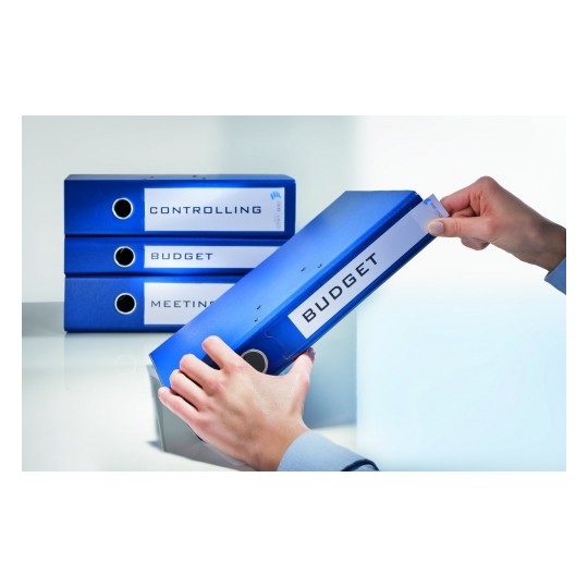 Avery Lever Arch Filing Inserts in A4 Sheet,54 x 190 mm, 125 Labels Per 25 Pages