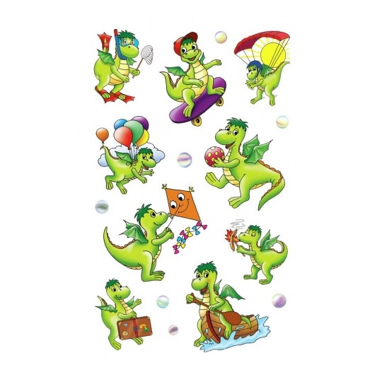 Avery Paper Stickers for Kids, Kite, 27 Sticker- 3 Page