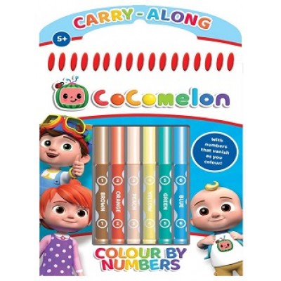 Alligator Cocomelon Colour by Numbers