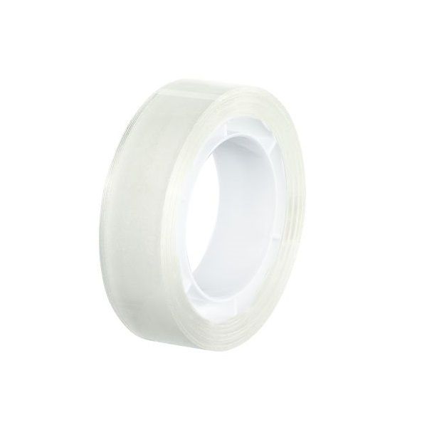 Tesa film Clear Double Sided Adhesive Tape for Arts and Crafts with Dispenser, 7.5m x 12mm