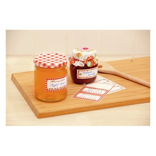 Avery Household Labels, Fruit Frame, 12 Labels - 3 Pages