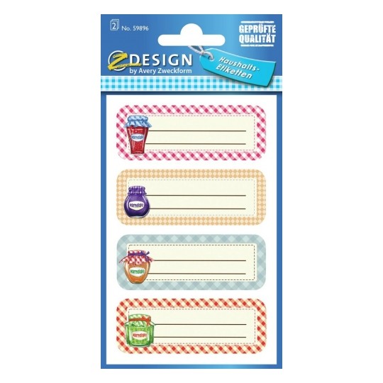 Avery Household Labels, 8 Labels - 2 Pages