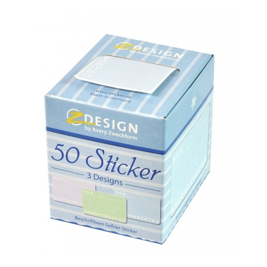 Avery Stickers on Roll, H 3.8 X W 5.8 Cm -  50 Sticker - 1 Roll