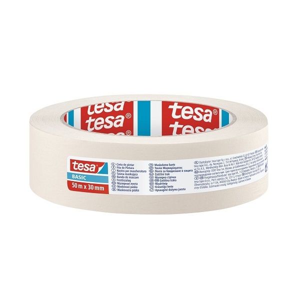 Tesa Basic Masking Tape, 50mx30mm