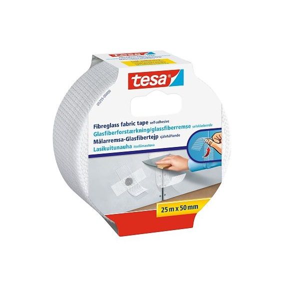 Tesa Wall and Ceiling Joint Tape, 25mx50mm