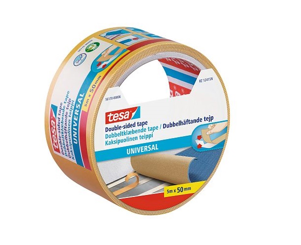 Tesa Double-Sided Tape Universal, 5m X 50 mm
