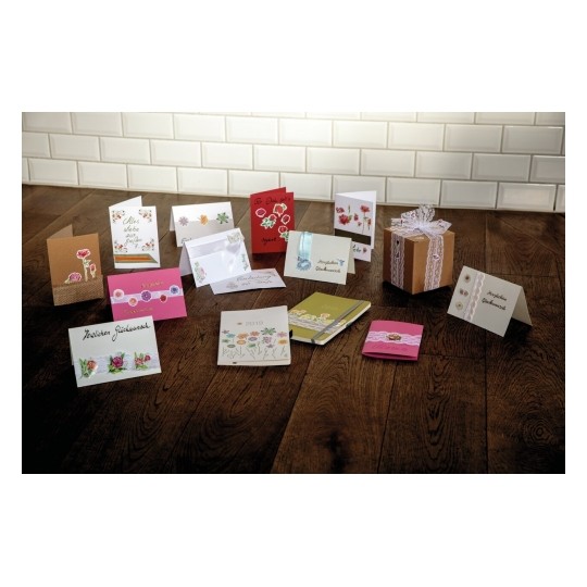 Avery Deco Stickers, Roses, 24 Sticker - 3 Page