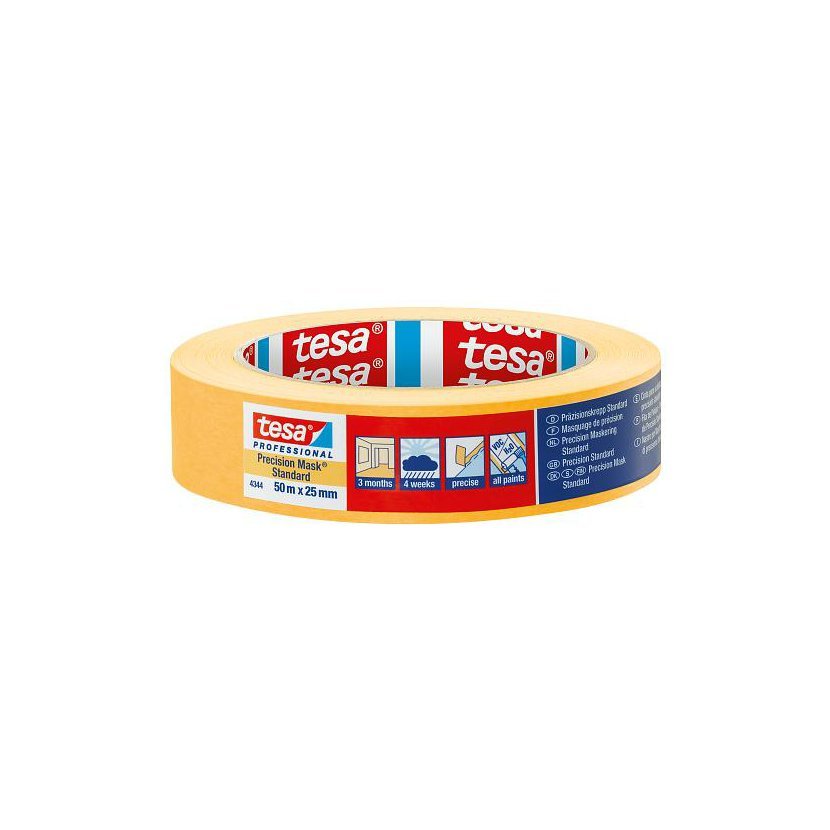 Tesa Professional Precision Mask Standard Tape, 30mmx25m