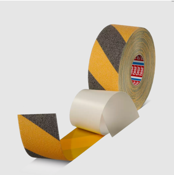 Tesa Professional Anti Slip Tape, 15mx50mm - Black/Yellow