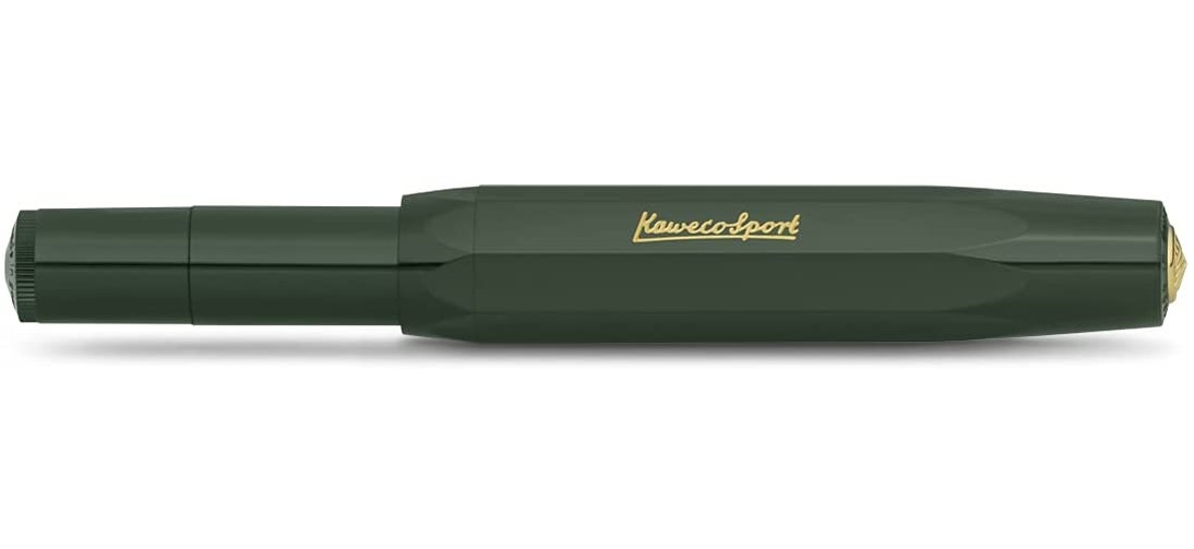 Kaweco Classic Sport Fountain Pen - Green - Medium Nib(0.9mm)