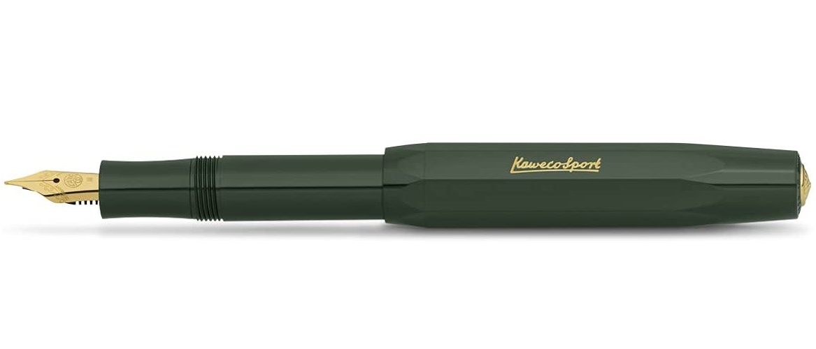 Kaweco Classic Sport Fountain Pen - Green - Medium Nib(0.9mm)
