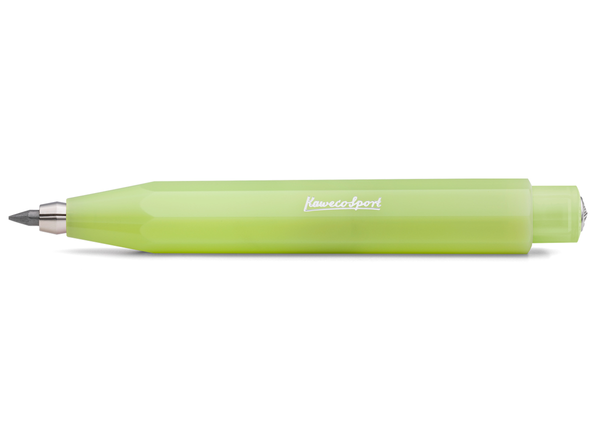 Kaweco Frosted Sport Clutch Pencil - 3.2 mm - Fine Lime