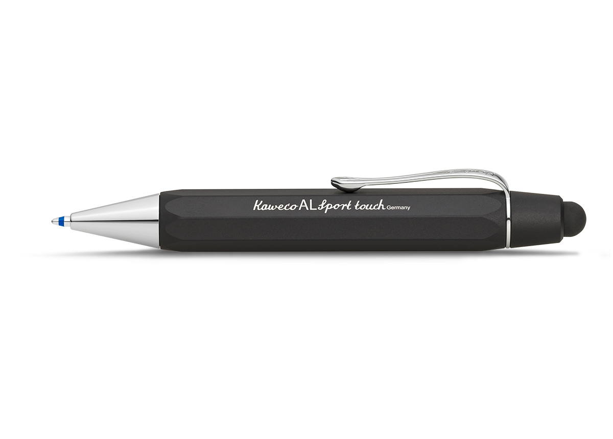 Kaweco AL Sport Touch Ballpoint Pen + Stylus - 1.0 mm - Black Body
