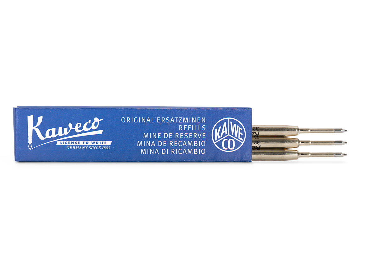 Kaweco G2 Ballpen, RExtra Fine Nibill Blue - 3 Pcs  (1.0mm)