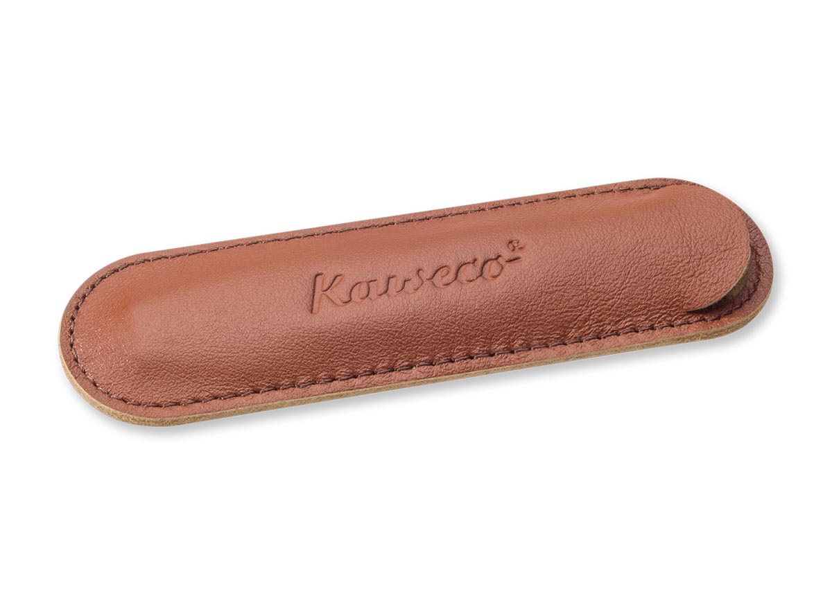 Kaweco Eco Leather Pouch - 1 Liliput Pens - Brandy