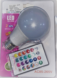 LED Crystal Magic Bulb Light Assorted