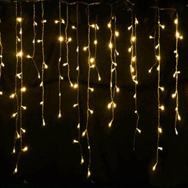 LED Digital Street Curtain String Fairy Light Series