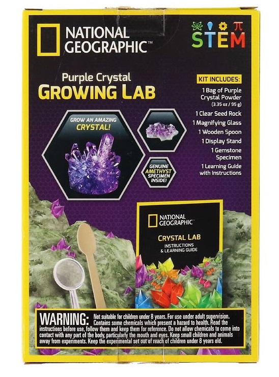 National Geographic Purple Crystal Lab
