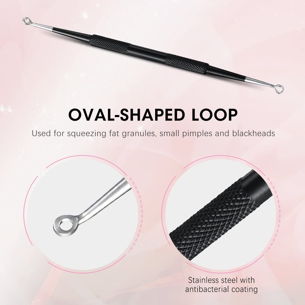 ELLESYE Blackhead Remover 6 PCS Pimple Popper Tool