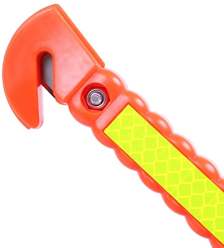 VicTsing 2 Pack Car Safety Hammer, Emergency Escape Tool with Car Window Breaker and Seat Belt Cutter, Life Saving Survival Kit
