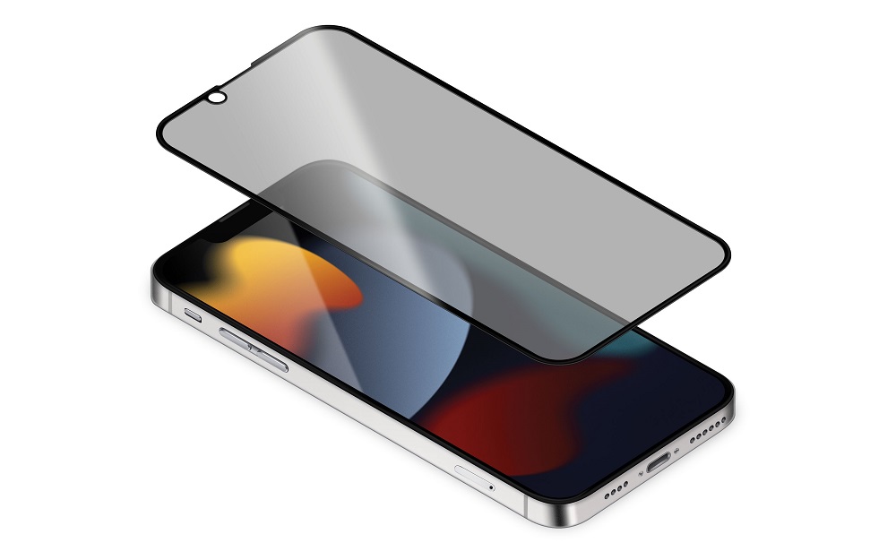 Torri Bodyglass Screen Protector, Anti-bacterial Coating - for iPhone 13 Pro Max (6.7”) - Privacy