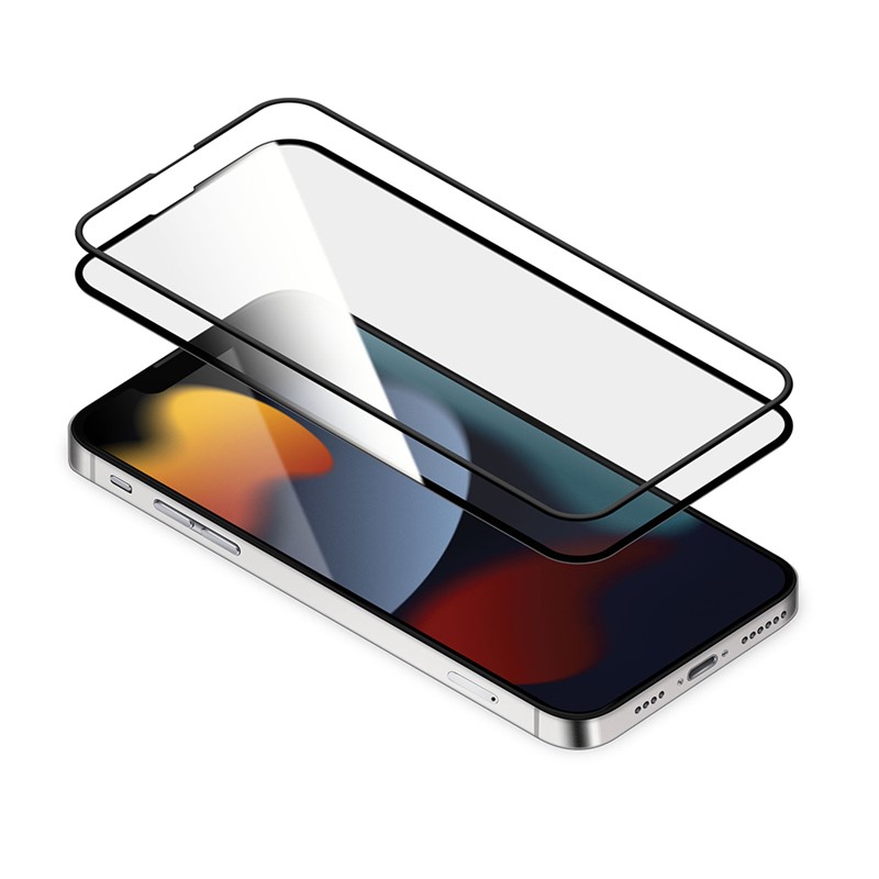 Torrii Bodyglass Screen Protector for iPhone 13 Pro Max (6.7”) Anti-bacterial Coating - Black