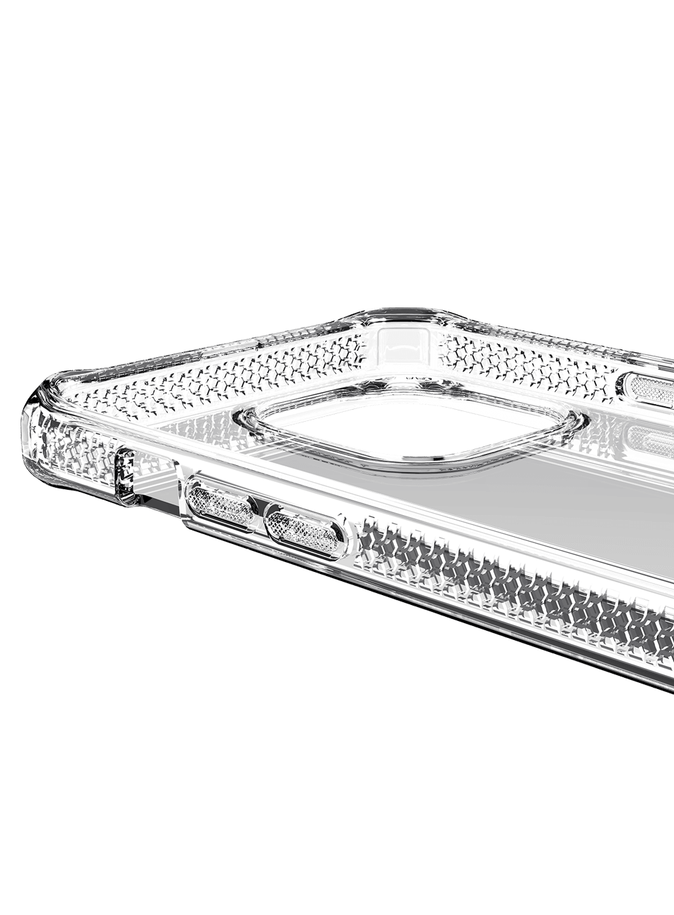 Itskins Spectrum Clear Antimicrobial Case 3M Drop Safe for iPhone 13 Pro (6.1) - Transparent