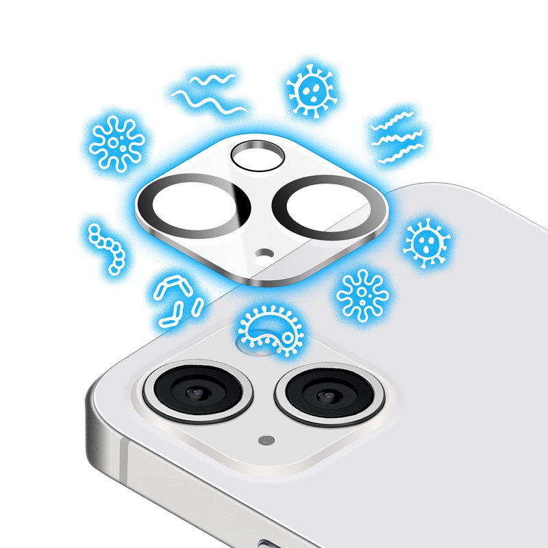 Torrii Bodyglass Camera Lens Protector for iPhone 13 Mini (5.4) / 13 (6.1) Anti-bacterial Coating - Clear
